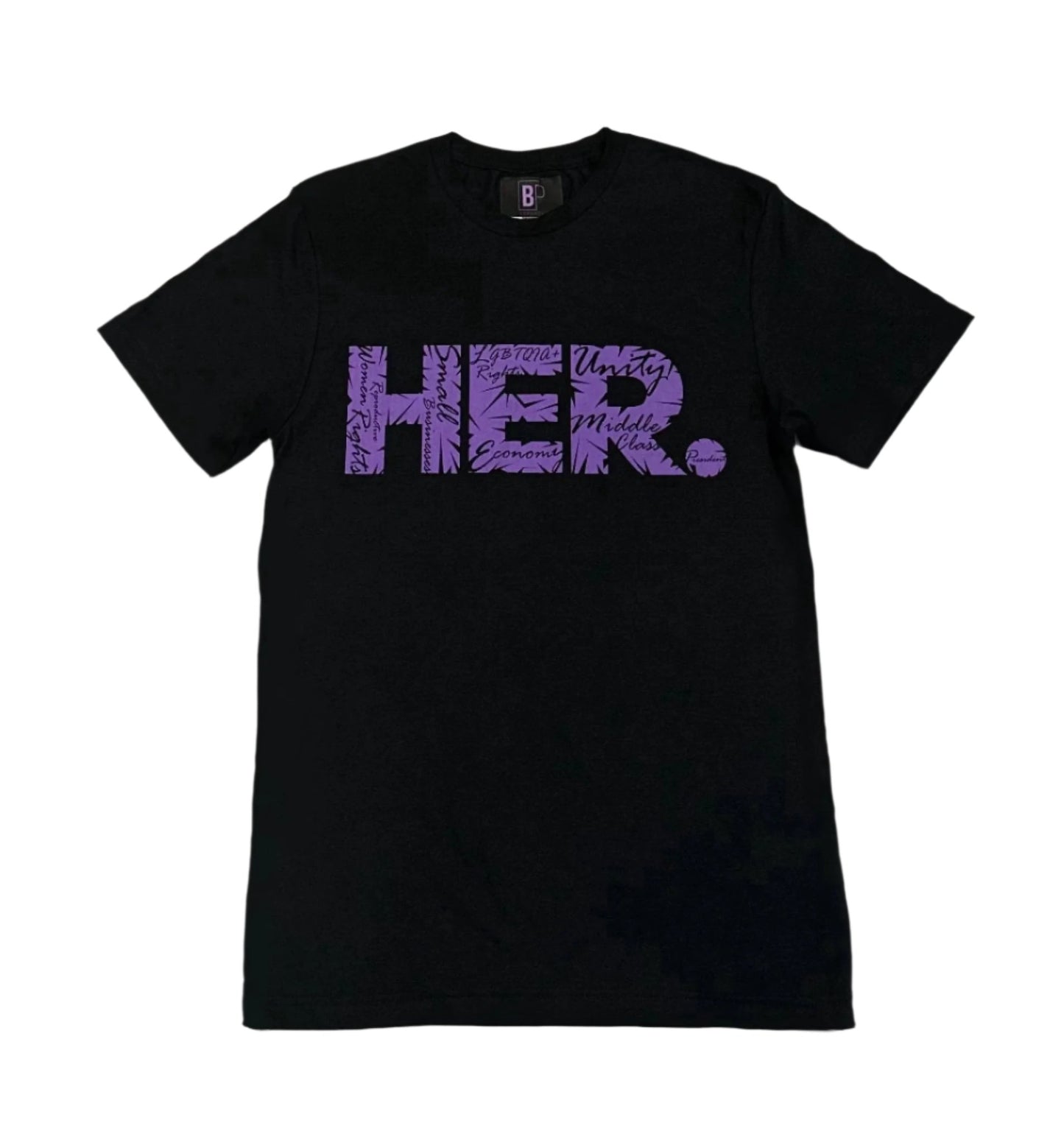 HER. UNISEX T-SHIRT INSPIRED BY KAMALA HARRIS