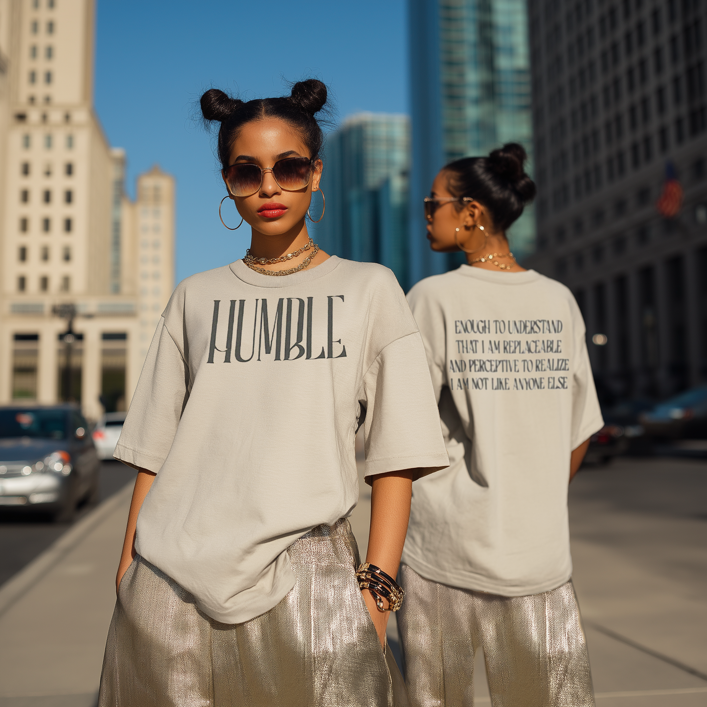 HUMBLE 3D UNISEX HEAVYWEIGHT GSM 255 T-SHIRT