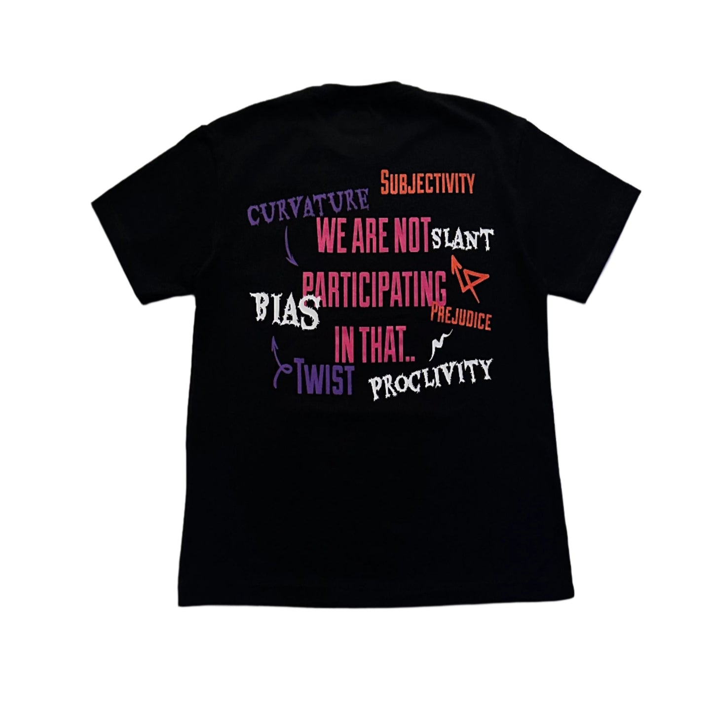 AIN'T HAPPENING UNISEX HEAVYWEIGHT GSM 255 T-SHIRT