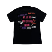 AIN'T HAPPENING UNISEX HEAVYWEIGHT GSM 255 T-SHIRT