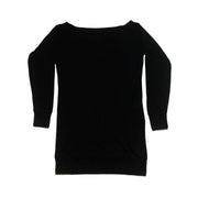BLACK OWN THANGS HERS SWEATER DRESS