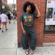 PRIDE CLUB UNISEX HEAVYWEIGHT GSM 200 CROPPED T-SHIRT