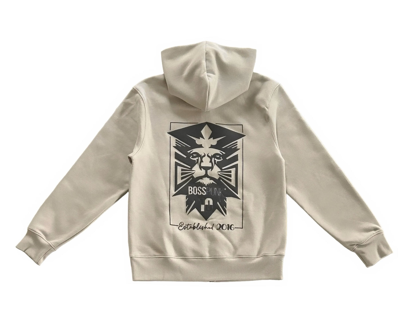 BPSE SIGNATURE LION 10 3D UNISEX HEAVYWEIGHT GSM 340 FULL ZIP HOODIE