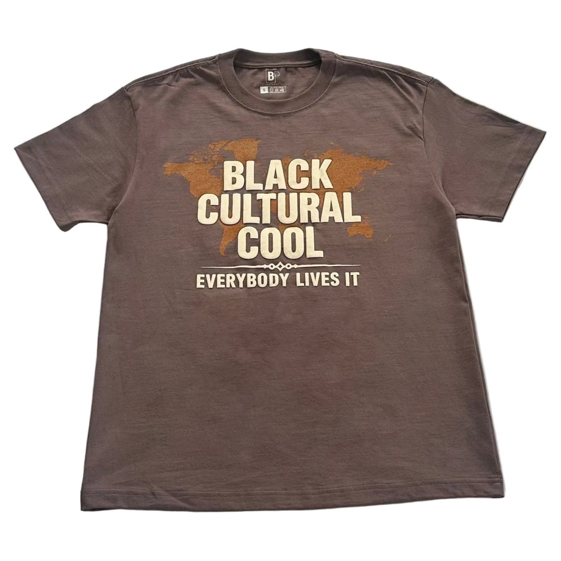 BLACK CULTURAL COOL 3D UNISEX HEAVYWEIGHT GSM 255 T-SHIRT