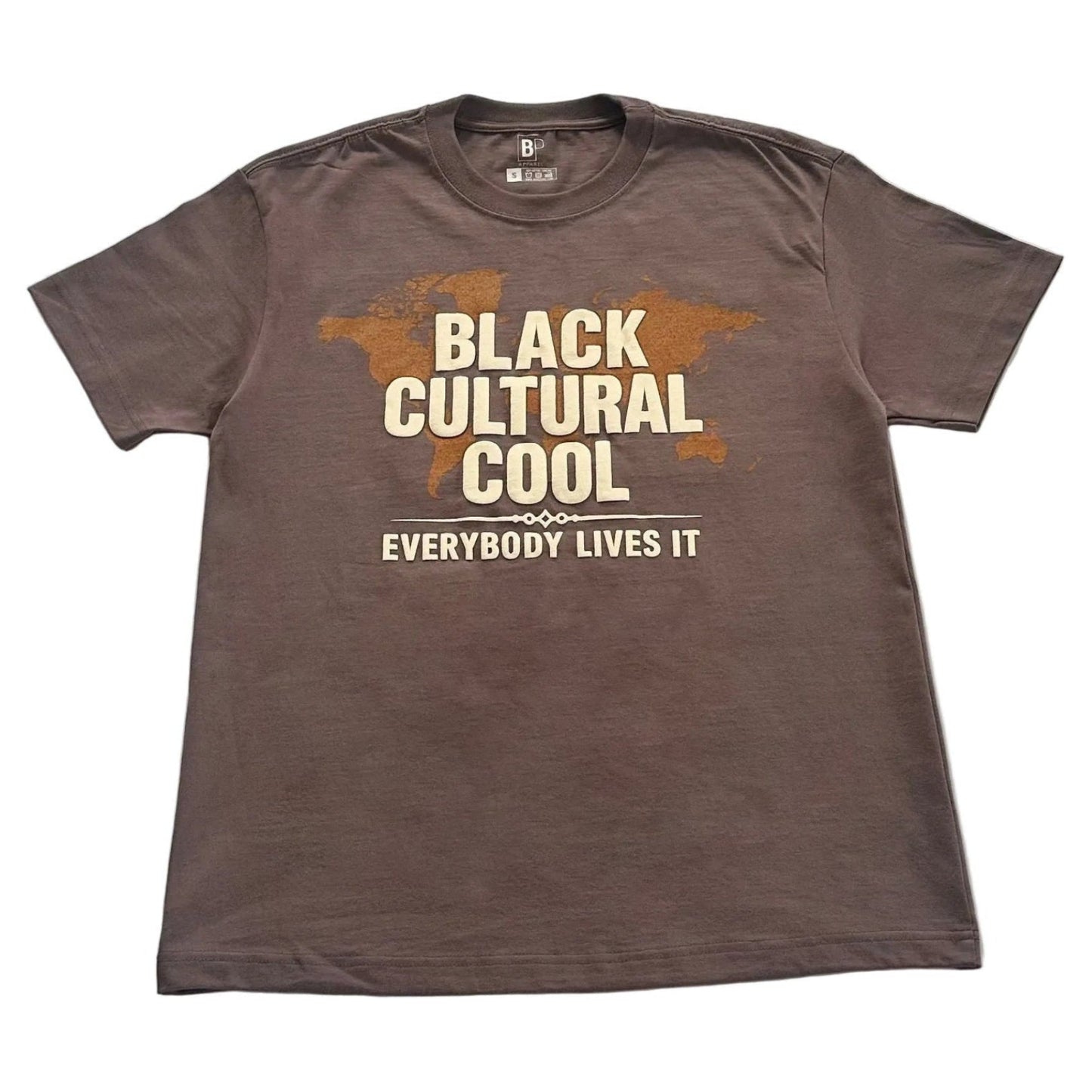 BLACK CULTURAL COOL 3D UNISEX HEAVYWEIGHT GSM 255 T-SHIRT