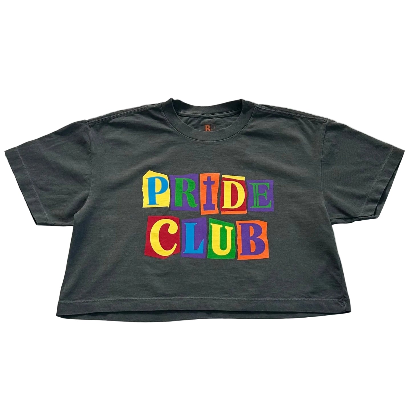 PRIDE CLUB UNISEX HEAVYWEIGHT GSM 200 CROPPED T-SHIRT