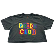 PRIDE CLUB UNISEX HEAVYWEIGHT GSM 200 CROPPED T-SHIRT