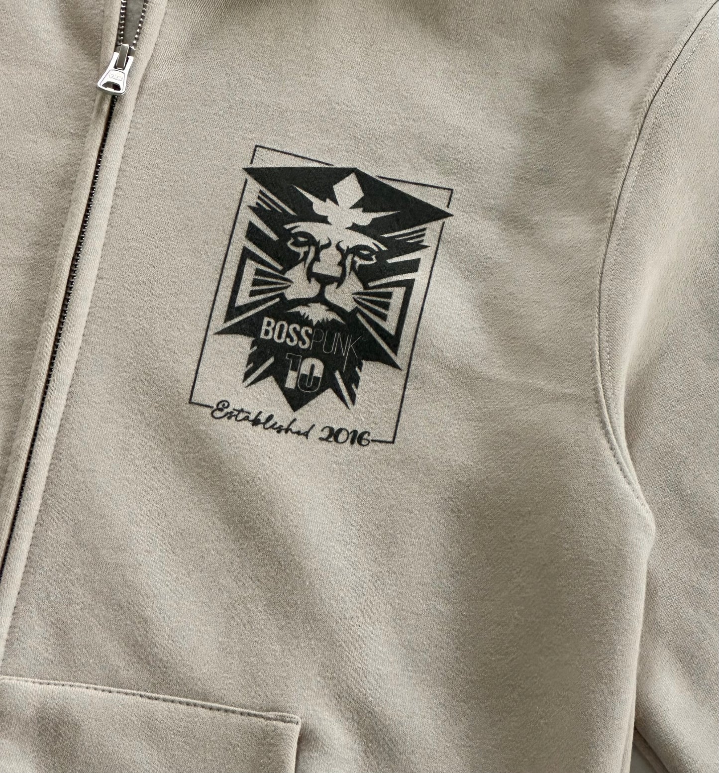 BPSE SIGNATURE LION 10 3D UNISEX HEAVYWEIGHT GSM 340 FULL ZIP HOODIE